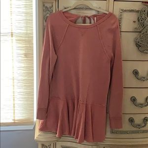 FREE PEOPLE SWEATSHIRT DRESS